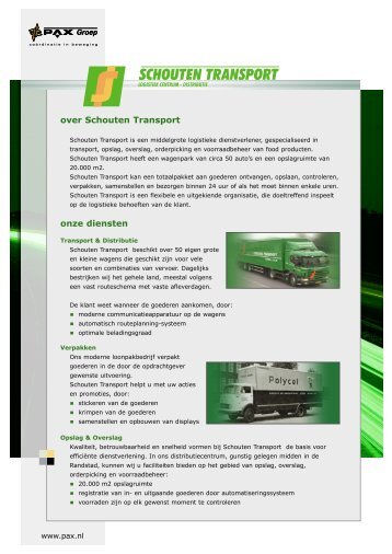 Opmaak PDF Schouten - Pax Groep