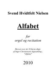 Alfabet - Svend Hvidtfelt Nielsen