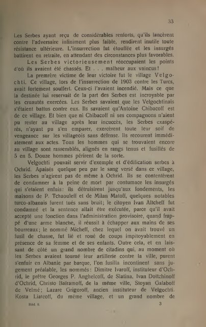 Le régime serbe et la lutte révolutionaire en Macédoine