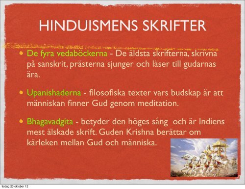 Hinduismen - Bengt Högbergs SO-blogg