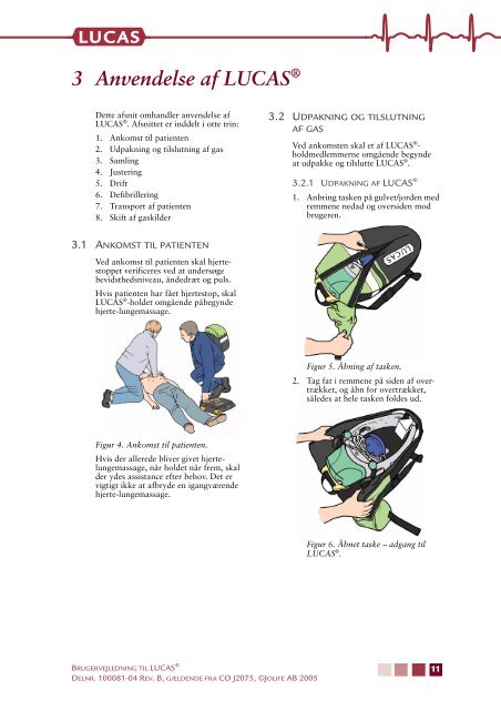 LUCAS Brugervejledning - Lucas CPR