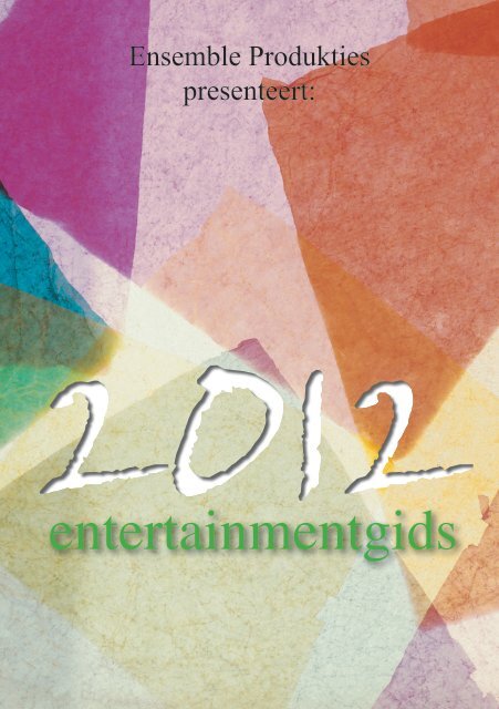 entertainmentgids - Ensemble Produkties