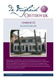 Lindeind 15 - De Vrijheid Oisterwijk