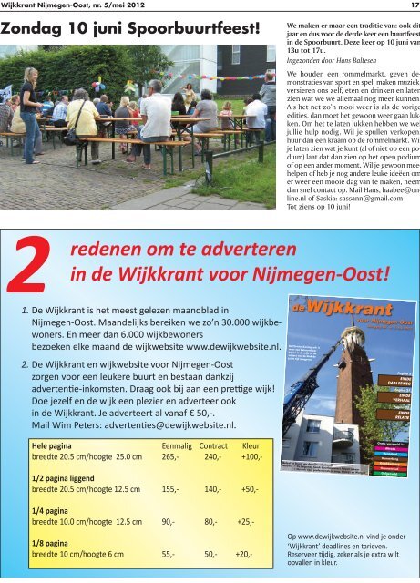2 - De Wijkwebsite voor Nijmegen-Oost
