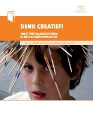 DENK CREATIEF! - Onderwijs Maak Je Samen