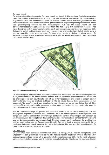 ontwerp bp De Liede - toelichting - Gemeente Haarlemmermeer