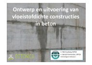 Waterdichte betonconstructies - Betonica