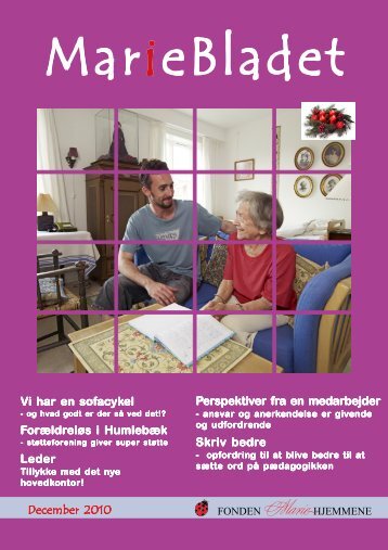Final MarieBladet december 2010.pmd - Mariehjemmene