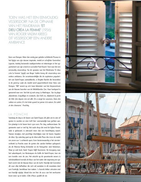 St. Tropez - Society World Magazine