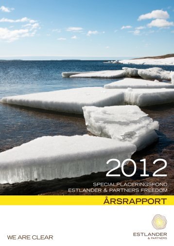 Årsrapport 2012 - Estlander & Partners
