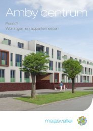 Fase 2 Woningen en appartementen - Maasvallei