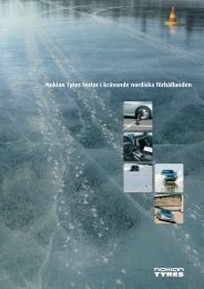 Nokian Tyres testar i krävande nordiska förhållanden (pdf)