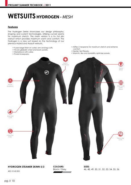 Reeflex Wetsuits Size Chart