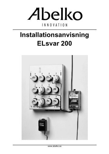 Elsvar 200 - Abelko Innovation