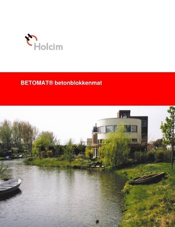 BETOMAT® betonblokkenmat - Holcim