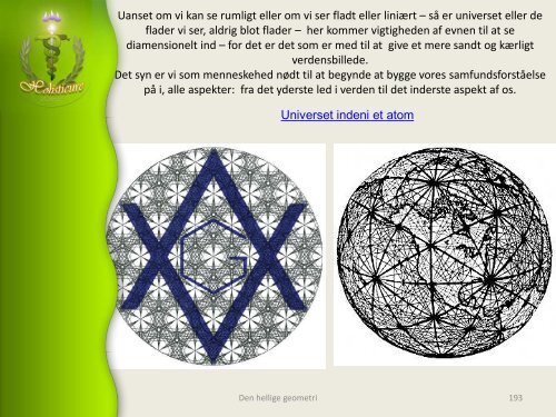 Hellig geometri, Skaberens aftryk og udtryk, livets opståen - Alcyone