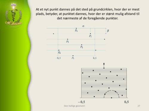 Hellig geometri, Skaberens aftryk og udtryk, livets opståen - Alcyone