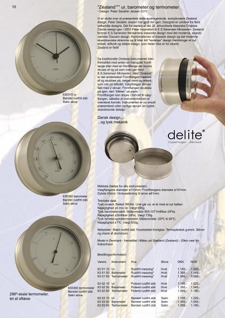 Delite 2012 catalogue - Nautisk Handel