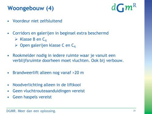 Brandveiligheid in het Bouwbesluit 2012 - DGMR