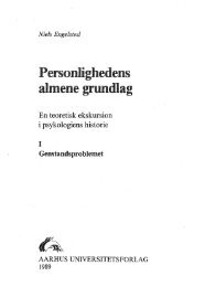 Personlighedens almene grundlag - Niels Engelsted