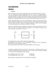 Hoofdstuk 3 DE VERBRANDING Technologie III- 1 - 1)DE ...