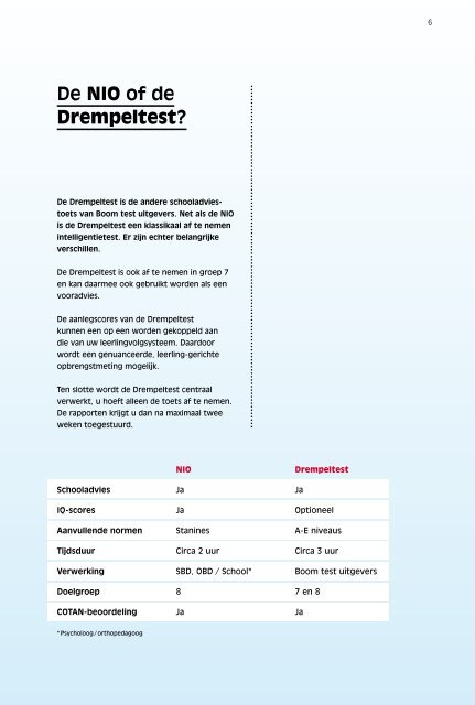 brochure - Boom test uitgevers