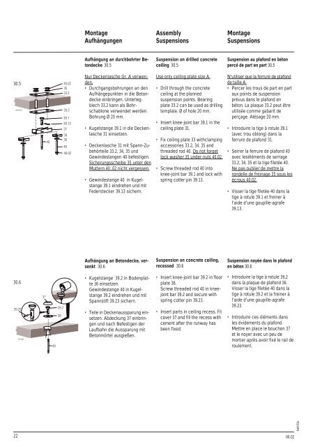 Kleinkrantechnik Small Crane Technology Techique de monorails et ...