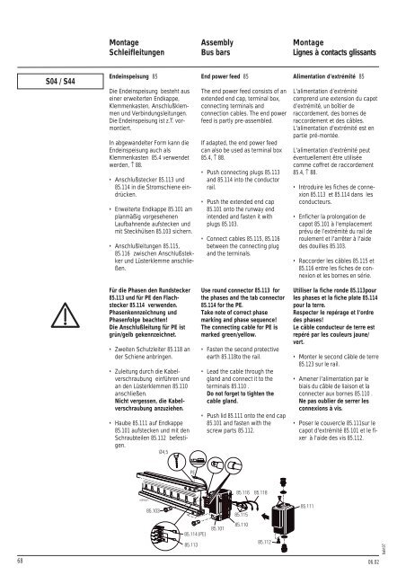 Kleinkrantechnik Small Crane Technology Techique de monorails et ...