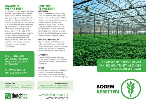 Brochure Bodem Resetten