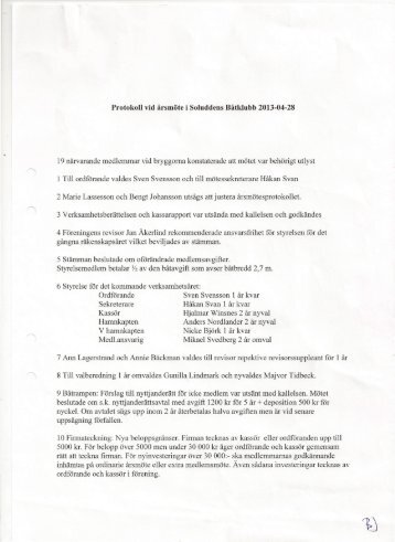 Protokoll 2013-04-280001 - Nyheter från Soluddens Båtklubb