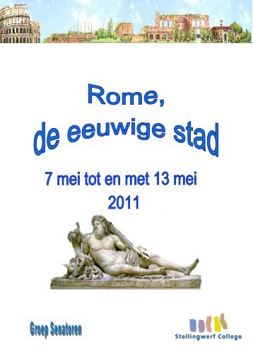 Deelnemerslijst Rome Senatoren - Nieuws - Stellingwerf College