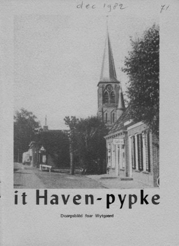 december - t Havenpypke