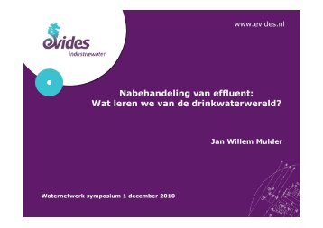 JW Mulder 1 december 2010 - Evides