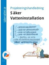 Säker Vatteninstallation - VVS-Information Data AB