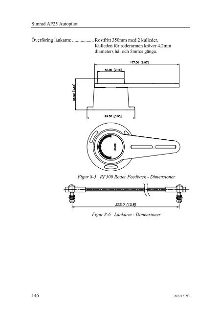 20221735C AP25 Autopilot Manual Swedish - Bryggan i Väst