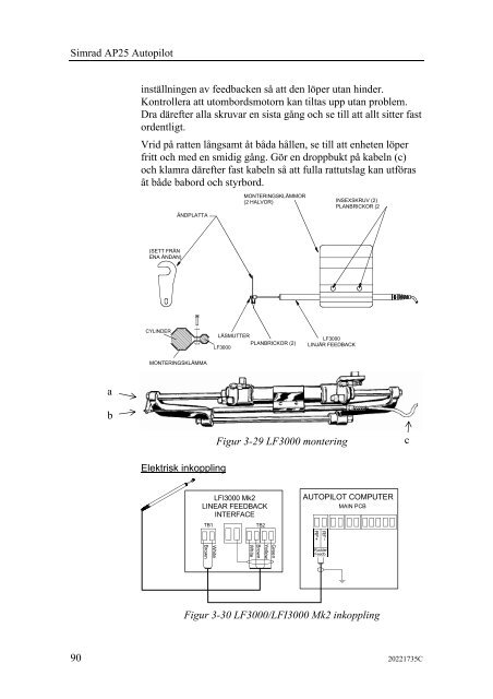 20221735C AP25 Autopilot Manual Swedish - Bryggan i Väst