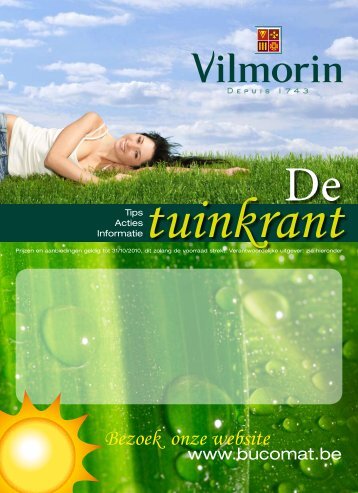 tuinkrant Bezoek onze website - Florawest