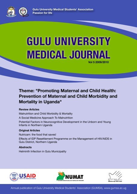 GULU UNIVERSITY MEDICAL JOURNAL