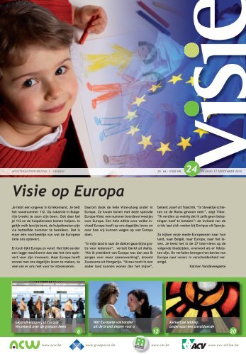 Visie op Europa - ACV