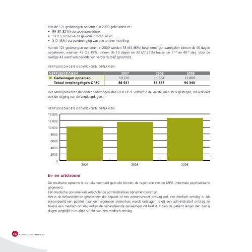 Activiteitenverslag 2009 - OPZ Rekem