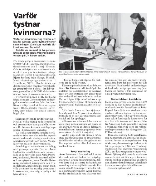 LUM nr 6 - 17 juni - Humanekologi Lunds universitet