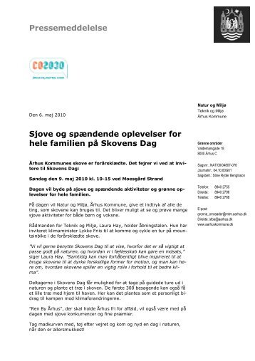 Sjove og spændende oplevelser for hele familien på ... - CO2030.dk