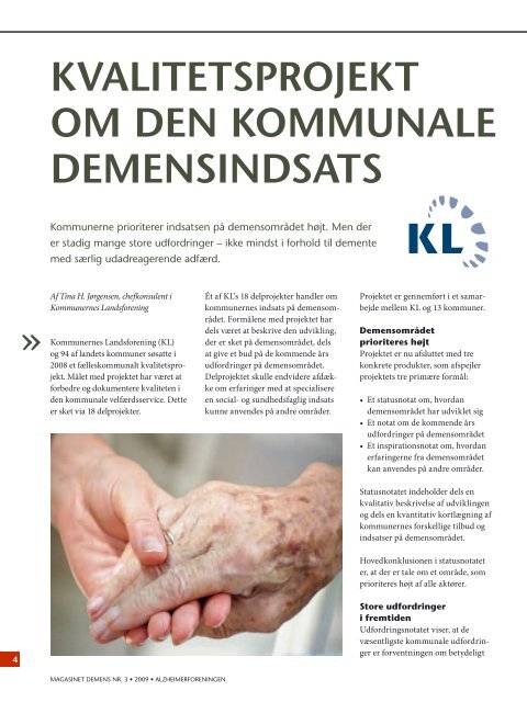 Om Alzheimers Og Andre demenssygdOmme - Alzheimerforeningen