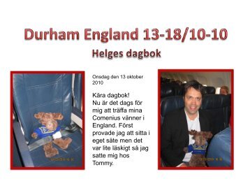 Helges dagbok i Durham