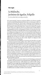 La Malinche, Jerónimo de Aguilar, Felipillo - Tijdschrift Filter