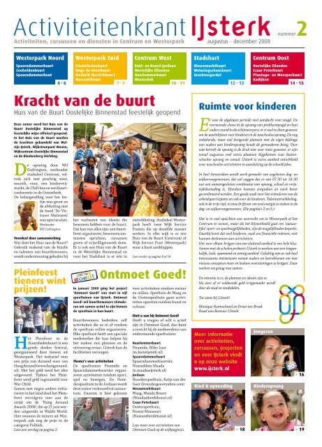 Activiteitenkrant - Ijsterk