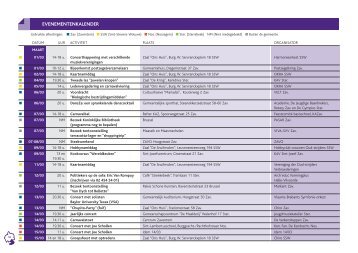 EVENEMENTENKALENDER - Gemeente Zaventem
