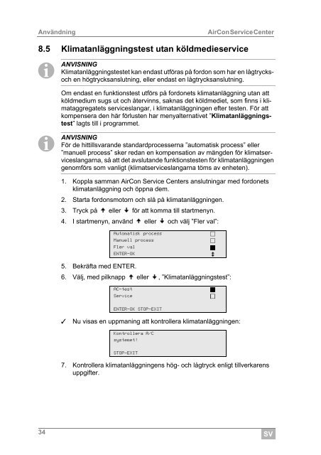 ianvisning - WAECO - AirCon Service