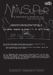 UNDERVISNINGSMATERIALE - QUASI teater