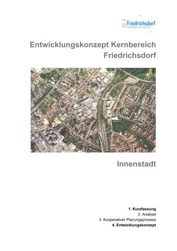 Entwicklungskonzept Kernbereich Friedrichsdorf Innenstadt
